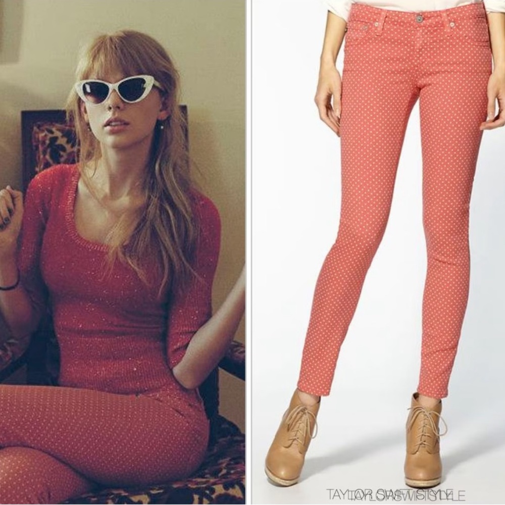 AG polka dot jeans ASO Taylor Swift